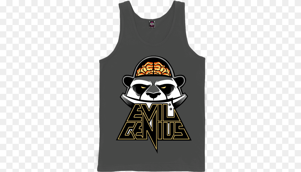 Evil Genius Logo Evil Genius, Tank Top, Clothing, T-shirt, Shirt Png Image