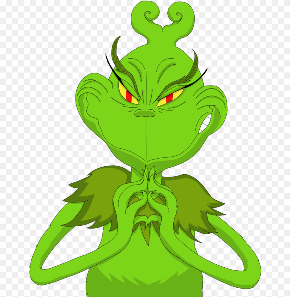 Evil Grinch Vector Transparent Stock Grinch No Background Hd, Alien, Green, Animal, Green Lizard Png Image