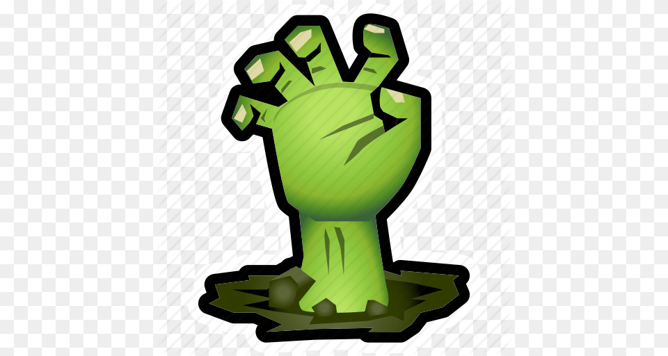 Evil Halloween Hand Monster Undead Zombie Icon, Body Part, Person, Fist Free Png Download