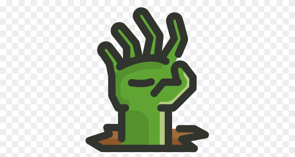 Evil Halloween Hand Undead Zombie Icon, Clothing, Glove, Body Part, Person Png