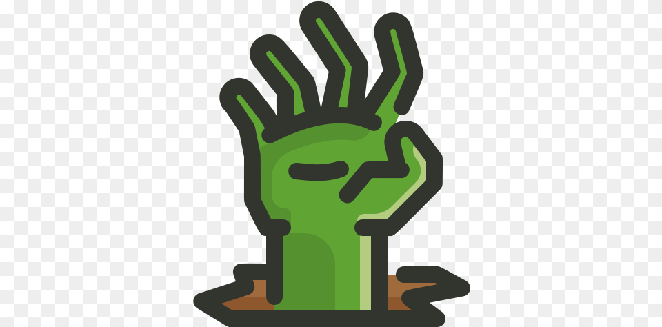 Evil Halloween Hand Undead Zombie Zombie Hand Cartoon, Clothing, Glove, Body Part, Person Png Image
