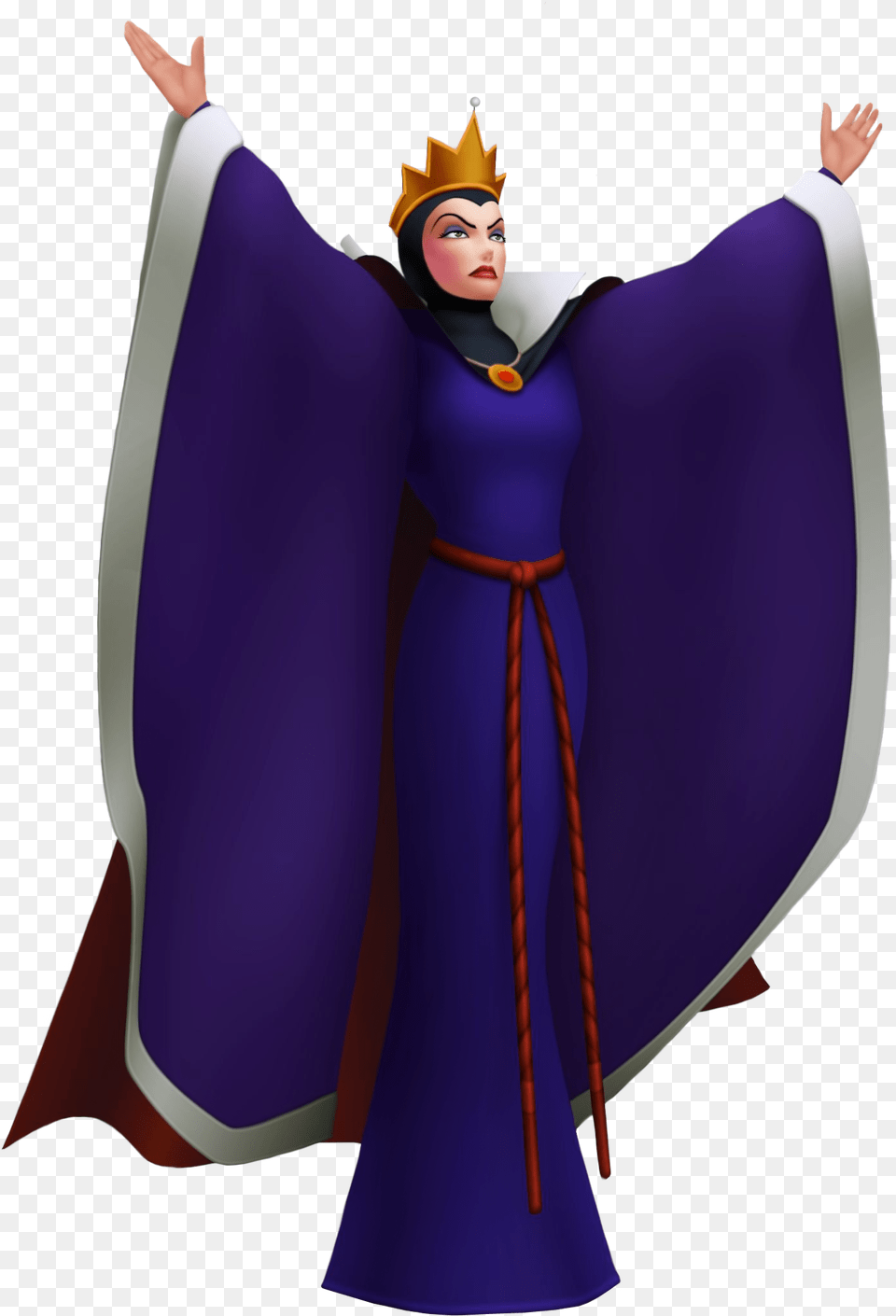 Evil Kingdom Hearts The Queen, Fashion, Adult, Person, Female Png Image