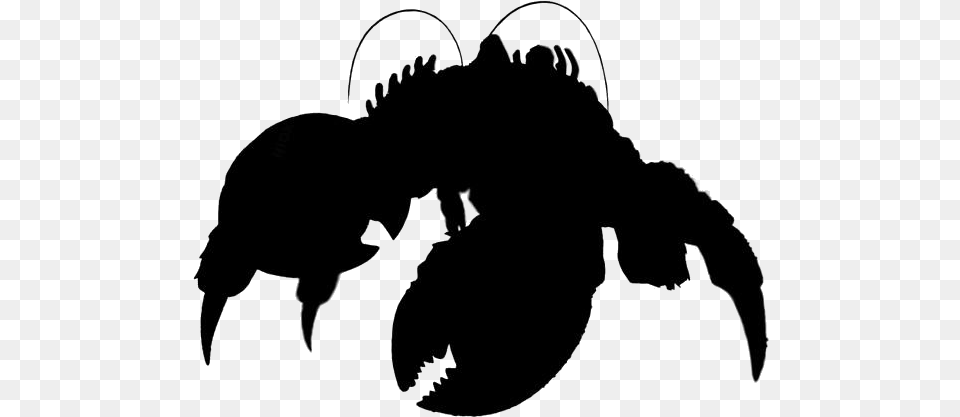 Evil Lobster Clipart Homarus, Electronics, Hardware, Silhouette, Claw Free Png Download