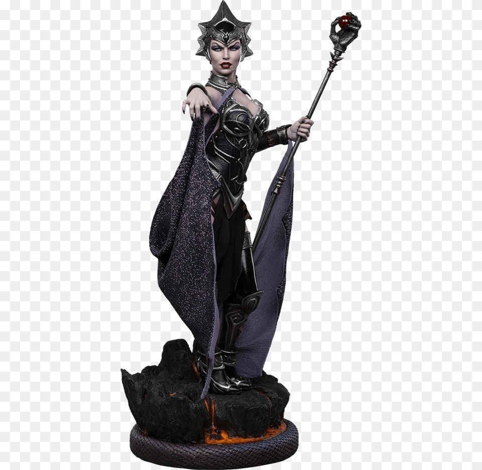 Evil Lyn Statue By Sideshow Collectibles, Adult, Female, Person, Woman Png