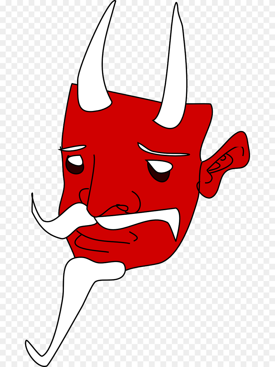 Evil Mask Red Devil Lucifer Satan Demon Hell Devil, Baby, Person Free Png
