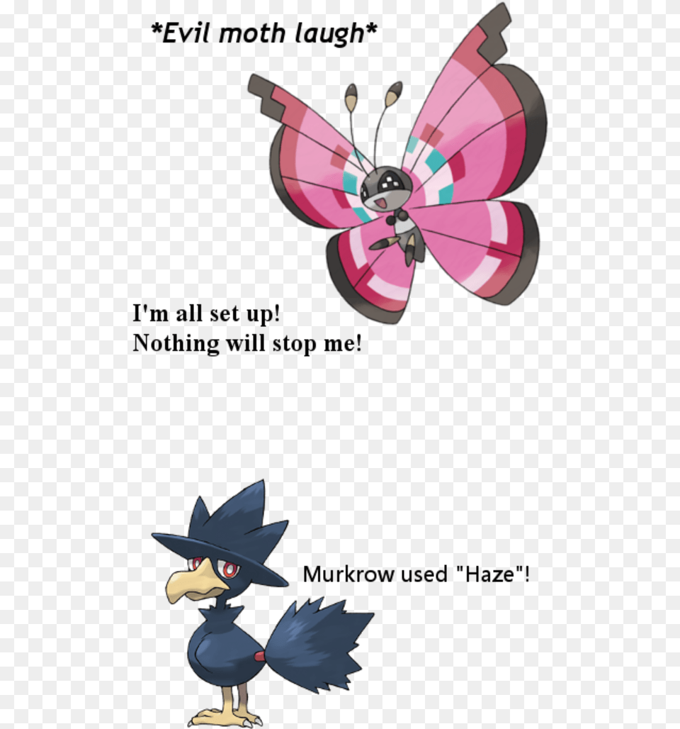 Evil Moth Laugh I M All Set Up Nothing Will Stop 666 Pokemon, Cartoon, Baby, Person Free Transparent Png