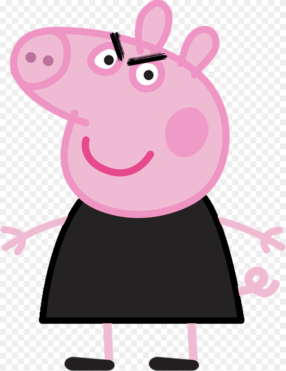 Evil Peppa Peppa Pig Transparent Background, Baby, Person Png