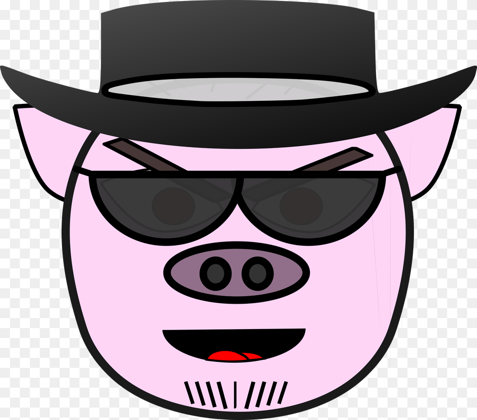 Evil Pig Icons, Clothing, Hat, Animal, Fish Png Image