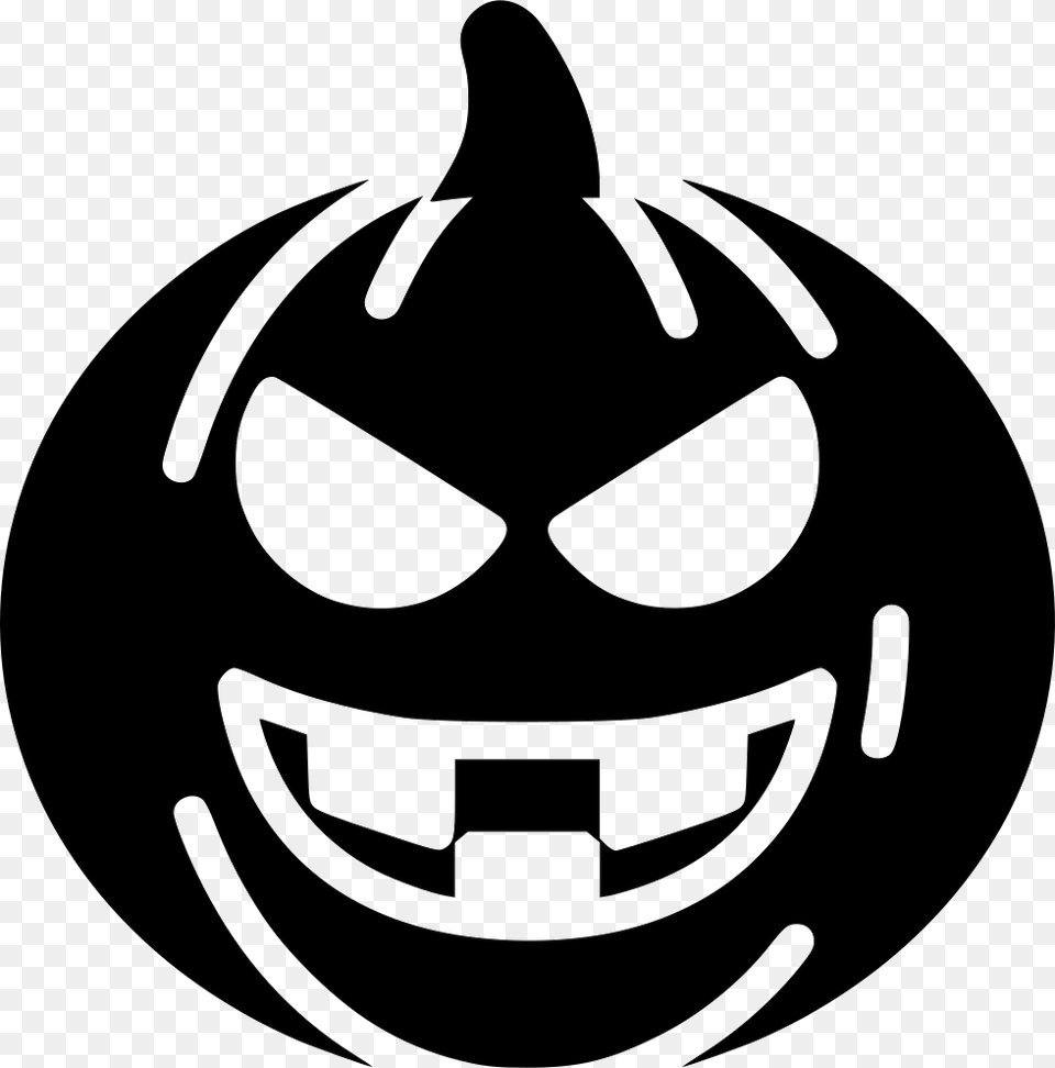 Evil Pumpkin Scalable Vector Graphics, Stencil, Logo Free Png Download