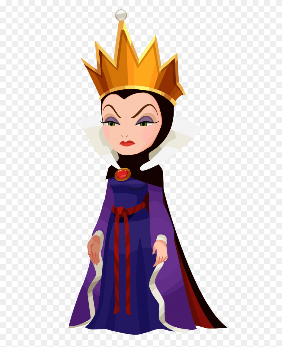 Evil Queen Clipart Evil Queen Magic Mirror Queen Clipart Transparent Background, Clothing, Costume, Person, Accessories Png