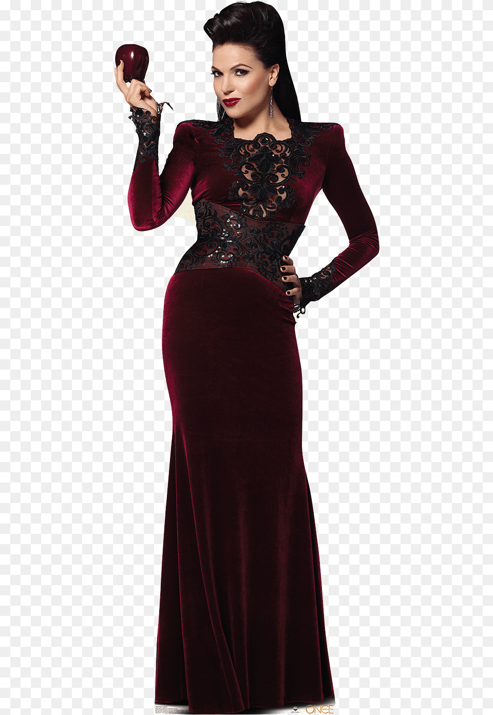Evil Queen File Evil Queen Once Upon A Time Regina, Adult, Velvet, Sleeve, Person Free Transparent Png