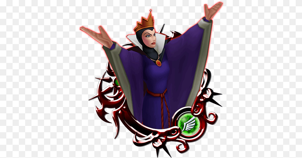 Evil Queen Kingdom Hearts Roxas Axel And Xion, Clothing, Costume, Person, Cape Free Png