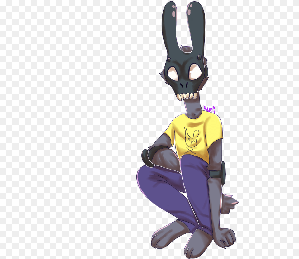 Evil Rabbit Cartoon, Boy, Child, Male, Person Free Transparent Png