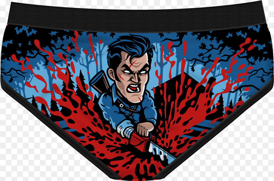 Evil Red Briefs, Adult, Person, Male, Man Png