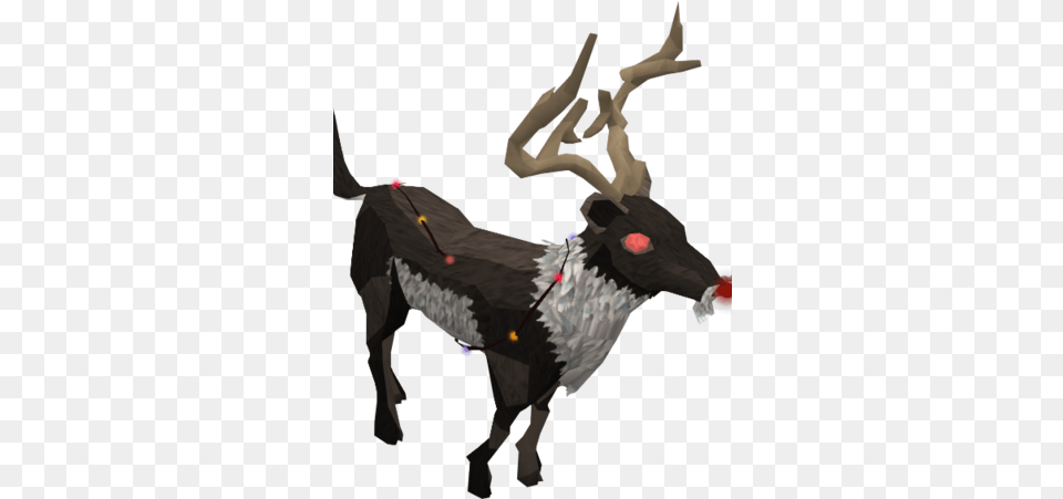 Evil Reindeer Reindeer, Person, Animal, Mammal Free Png Download