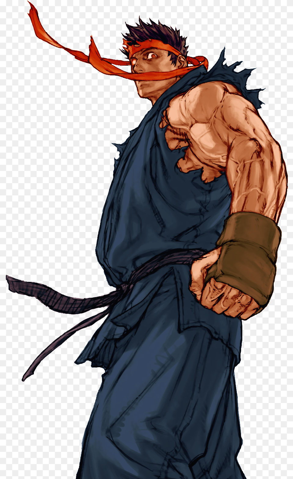 Evil Ryu Monster Hunter Street Fighter Ryu Black, Adult, Female, Person, Woman Free Transparent Png