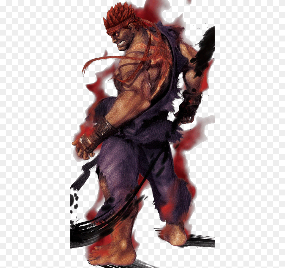 Evil Ryu Street Fighter Evil Ryu, Person, Samurai Free Transparent Png