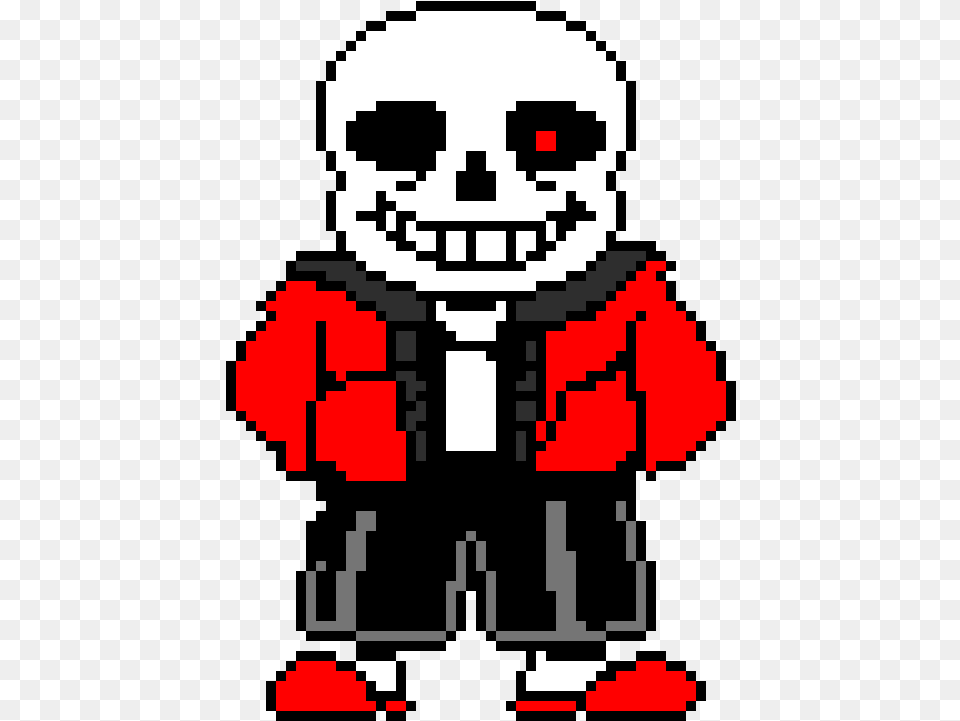 Evil Sans Pixel Art De Sans, Qr Code, Scoreboard Png