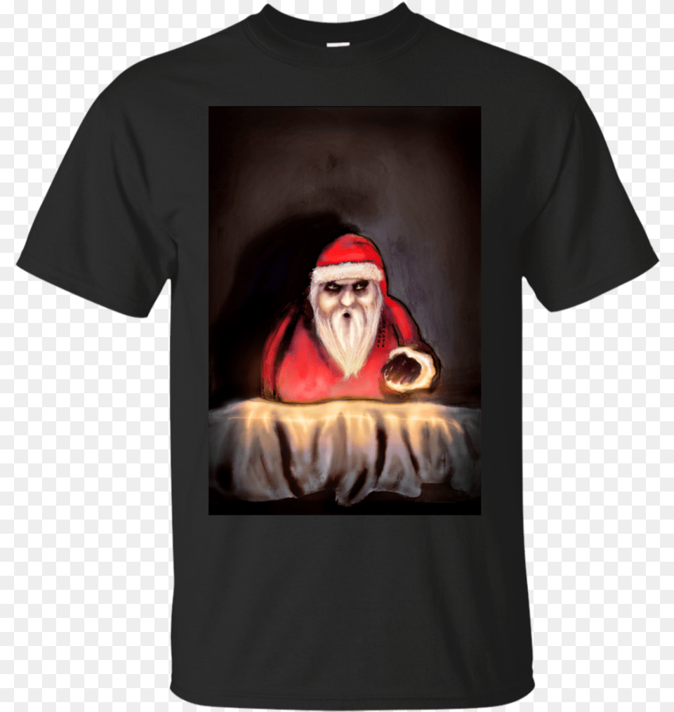 Evil Santa Claus Terminator Dark Fate Shirt, Adult, T-shirt, Person, Hood Free Png