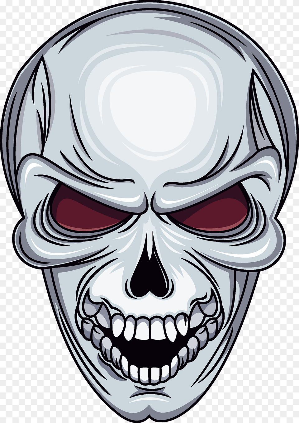 Evil Skull Clipart, Person Free Transparent Png