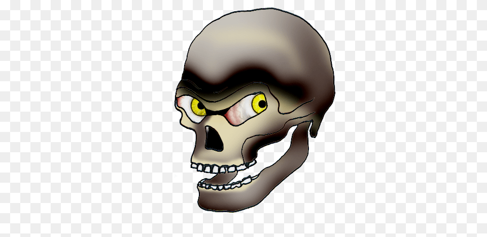 Evil Skull Transparent Evil Skull, Helmet, Head, Person, Baby Png Image