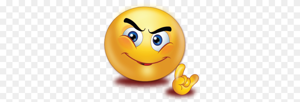 Evil Smile Hand Emoji Happy, Clothing, Hardhat, Helmet Free Png Download