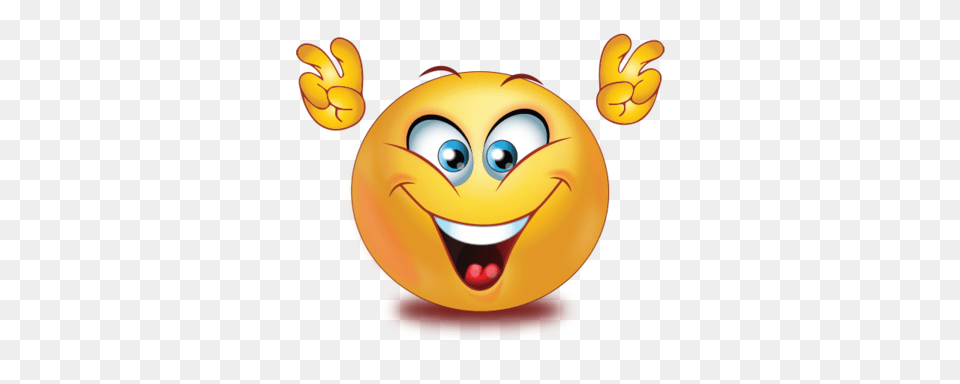 Evil Smile With Hands Emoji Png Image