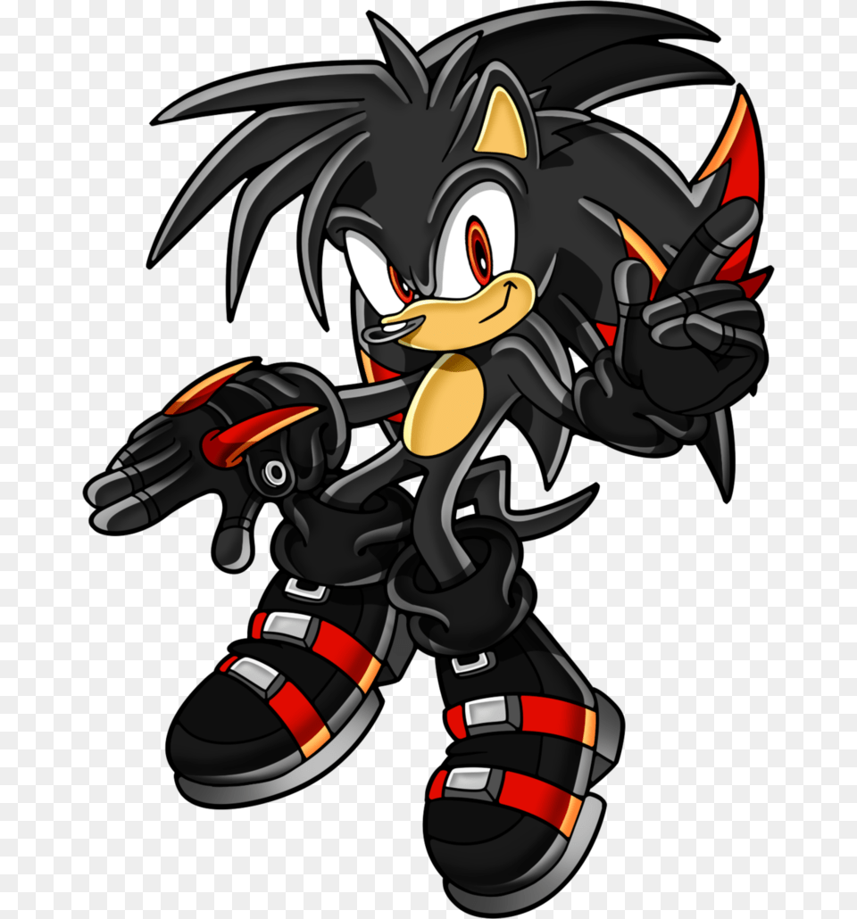 Evil Sonic Oc Characters, Book, Comics, Publication, Baby Free Png