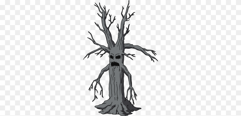 Evil Tree Evil Tree Drawing Easy 400x531 Clipart Fiction, Art, Adult, Wedding, Person Free Png