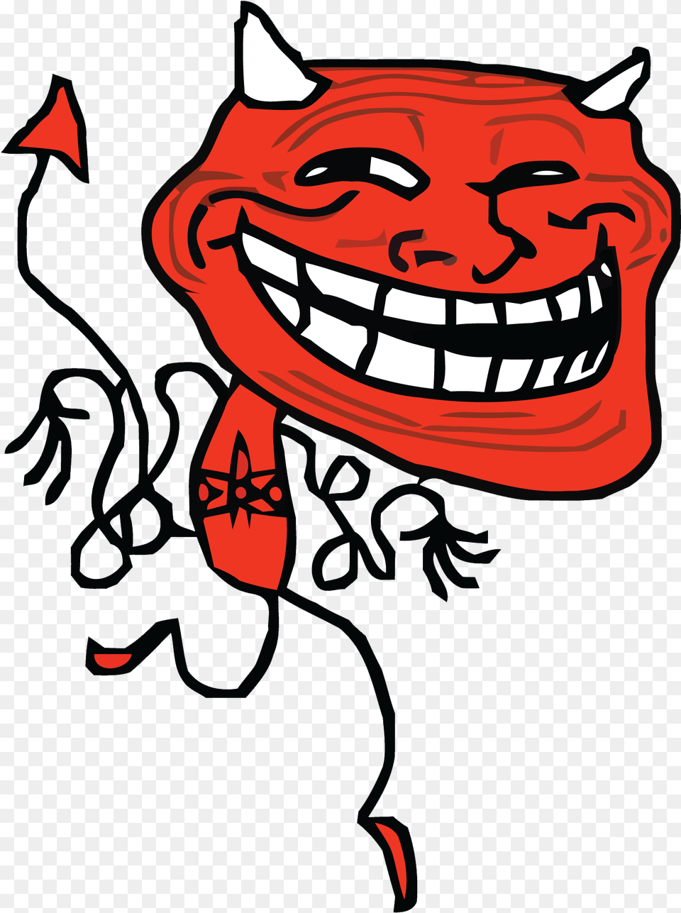 Evil Troll Face, Art Png Image