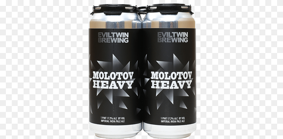 Evil Twin Molotov Heavy Imperial Ipa Evil Twin Molotov Heavy Can, Alcohol, Beer, Beverage, Lager Png Image