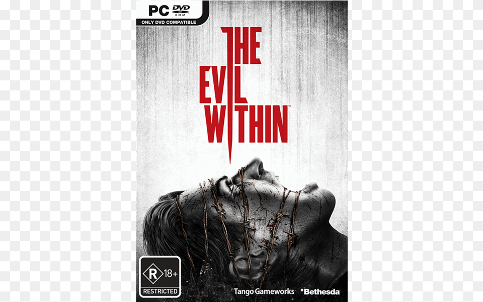 Evil Within Pc Cover, Advertisement, Book, Poster, Publication Png
