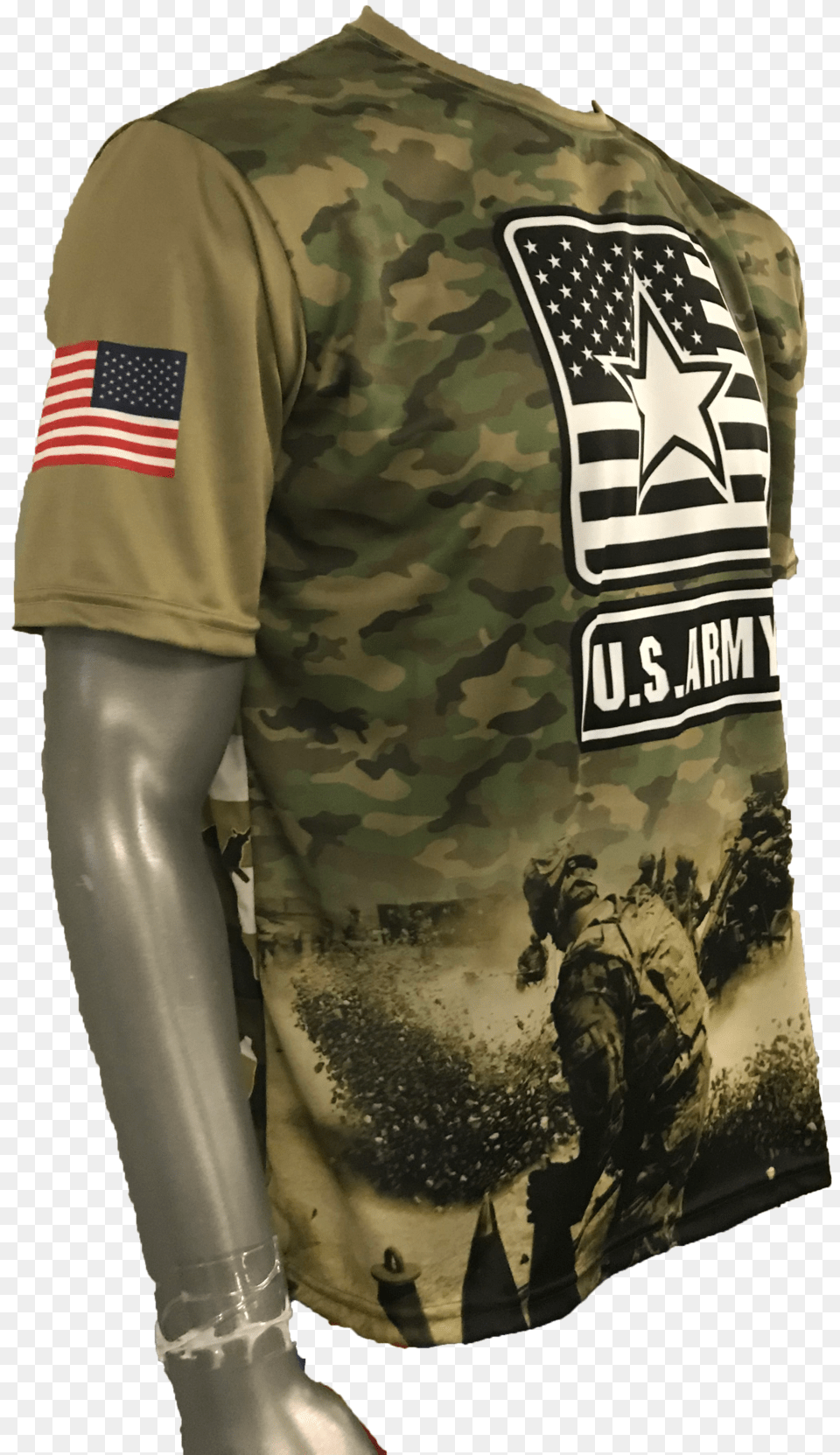 Evo Army Star Shirt, Military, Military Uniform, Adult, Male Free Png Download