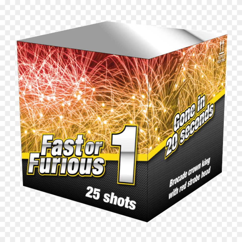 Evo Fast Or Furious 1 No Limit Fireworks Cake, Box, Scoreboard Free Transparent Png