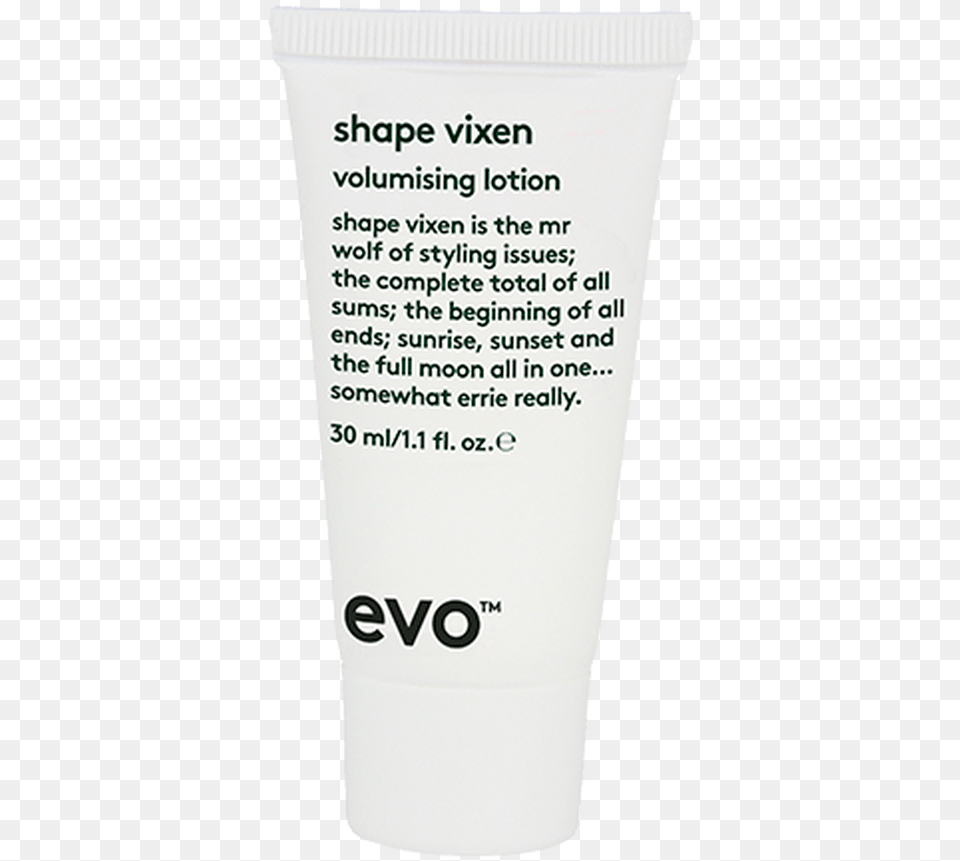 Evo Shape Vixen Volumising Lotion Mini 30ml Sunscreen, Bottle, Cosmetics Png