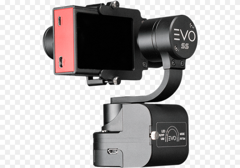 Evo Ss Wearable 3 Axis Gimbal Iwth Garmin Virb Feiyu Tech Wg2 Garmin, Camera, Electronics, Video Camera Png