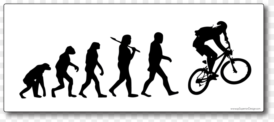 Evolution Bike, Silhouette, Adult, Vehicle, Transportation Png Image