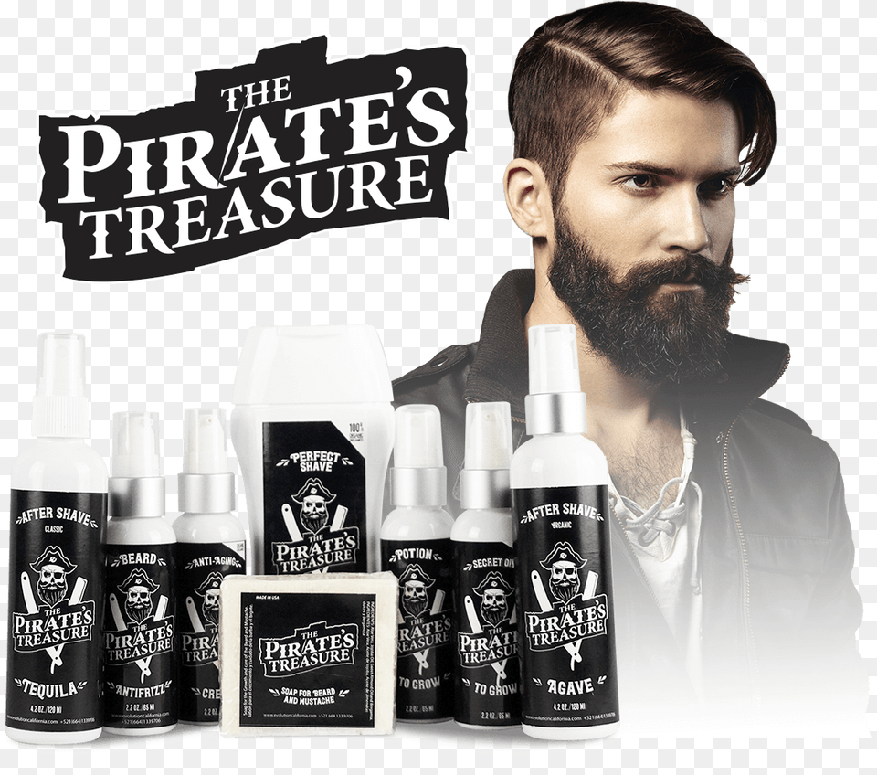 Evolution Hair Pirates Treasure Logo, Adult, Man, Male, Person Png Image