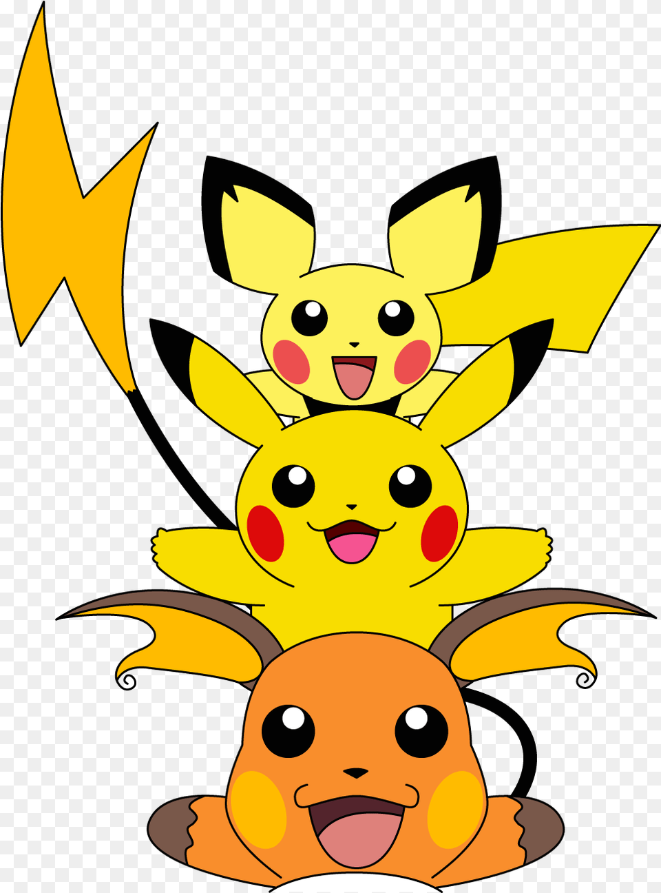 Evolution Of Pikachu Clipart Pikachu Evolution Transparent, Baby, Person Free Png Download