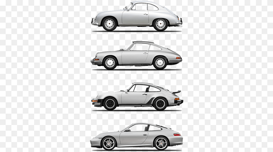 Evolution Of The 911 Beach Towel Porsche 911 Evolution, Alloy Wheel, Vehicle, Transportation, Tire Png Image