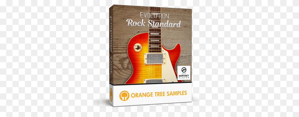 Evolution Rock Standard Orange Tree Samples Rock Standard, Guitar, Musical Instrument, Electric Guitar Png