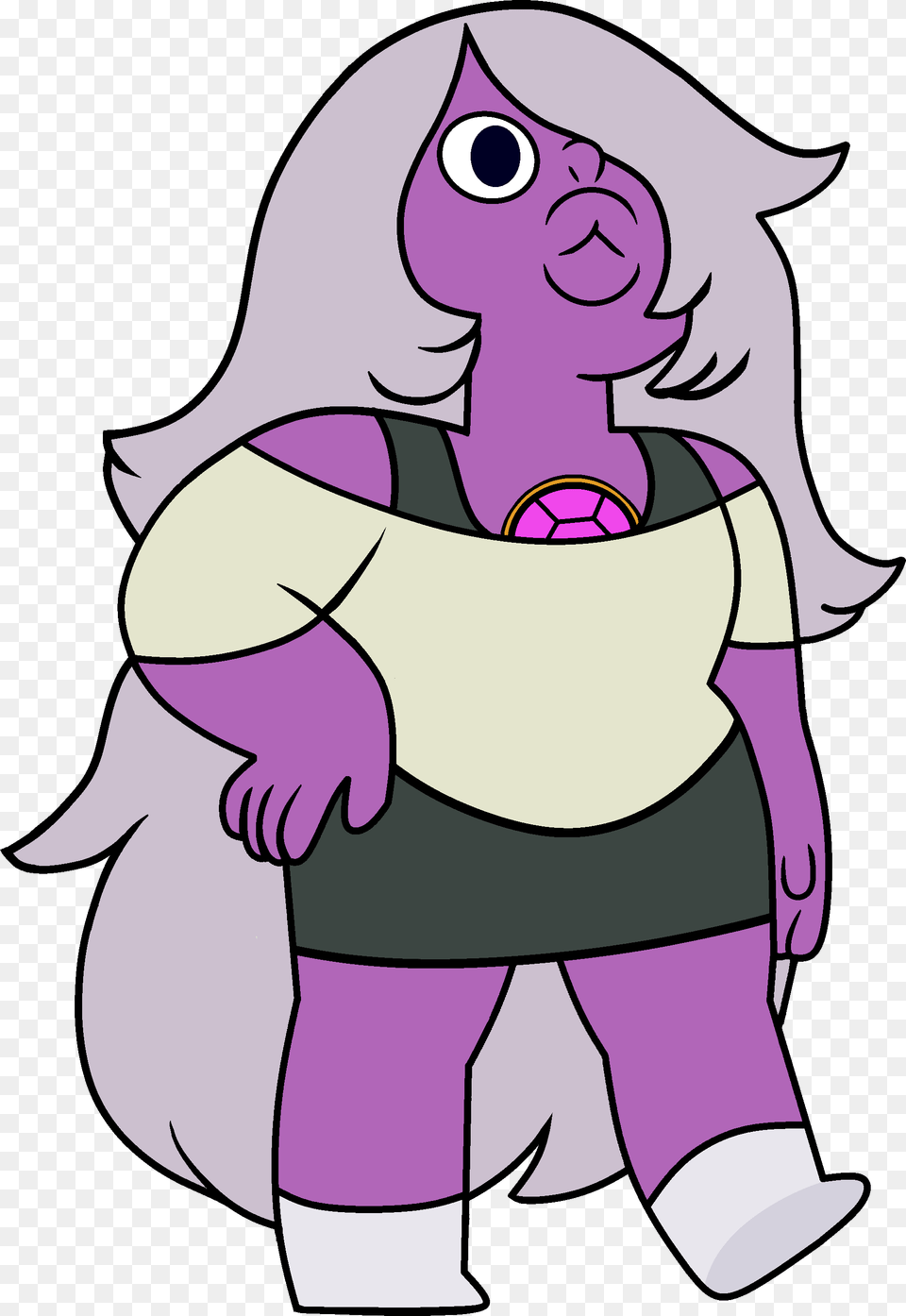 Evolution Transparent Amethyst Amethyst Steven Universe Heads, Book, Comics, Publication, Purple Png Image