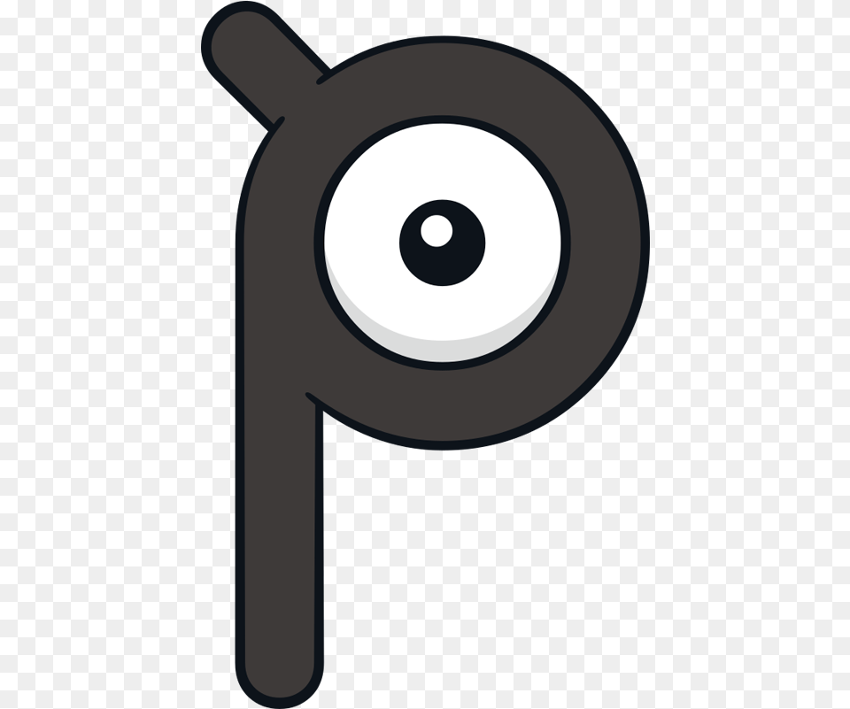 Evolution Unknown Pokemon Letter P, Disk Png Image