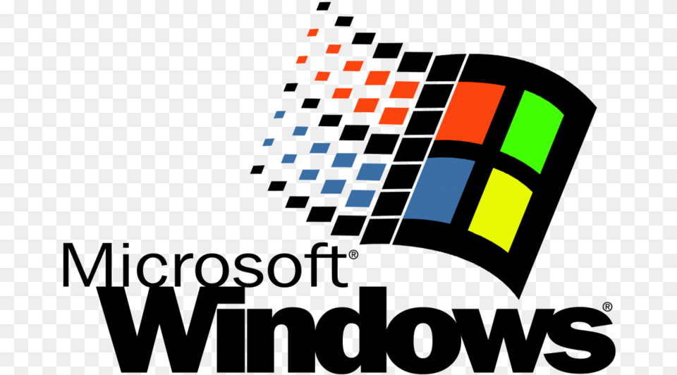 Evoluzione Del Logo Microsoft Windows Windows 98 Logo, Computer Hardware, Electronics, Hardware, Art Free Png Download