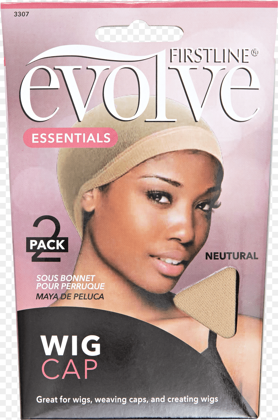 Evolve Essentials Scarf Wrap Black Satin, Adult, Publication, Person, Woman Free Png Download