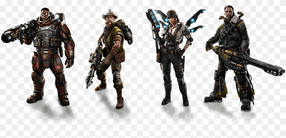 Evolve Group Of Hunters, People, Person, Adult, Male Free Png