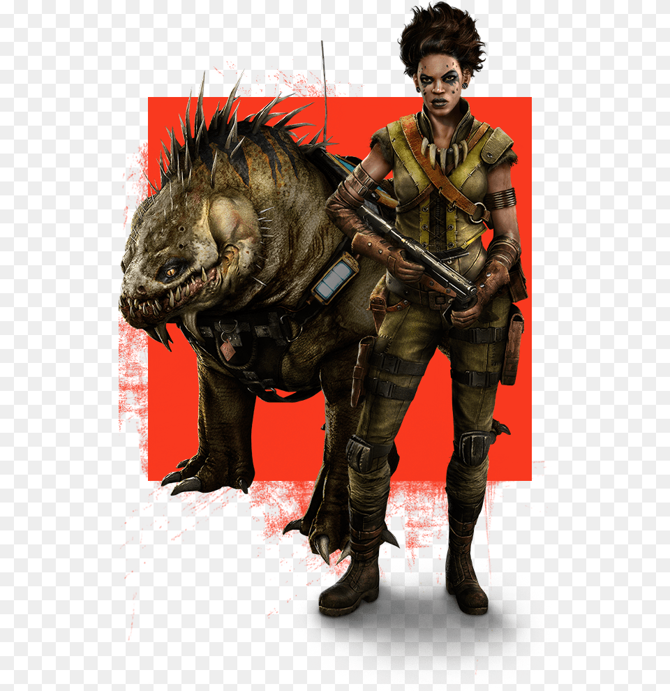 Evolve Maggie And Daisy, Adult, Male, Man, Person Free Png Download