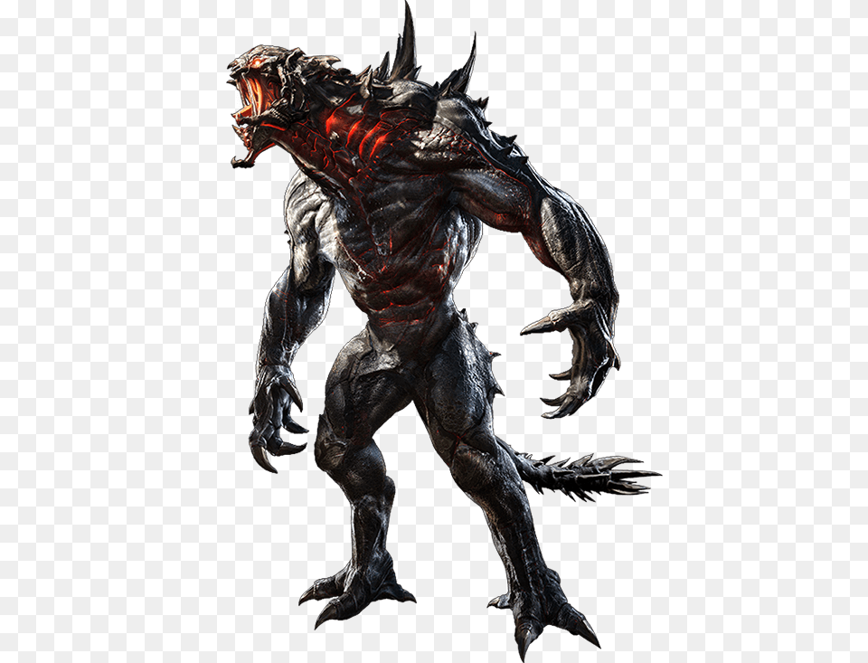 Evolve Monster Side View, Animal, Dinosaur, Reptile, Electronics Free Png Download