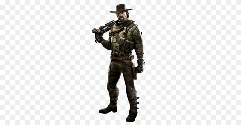 Evolve Trapper Abe, Weapon, Clothing, Costume, Firearm Png Image