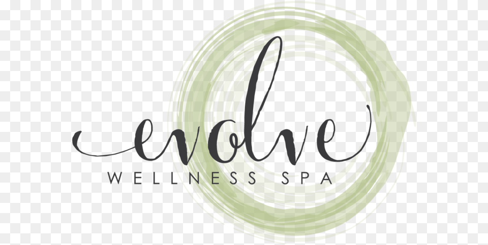 Evolve Wellness Spa Calligraphy, Text, Helmet Free Transparent Png